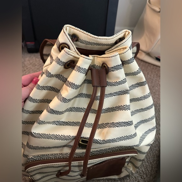 FOSSIL Coated Canvas Backpack - Picture 7 of 15